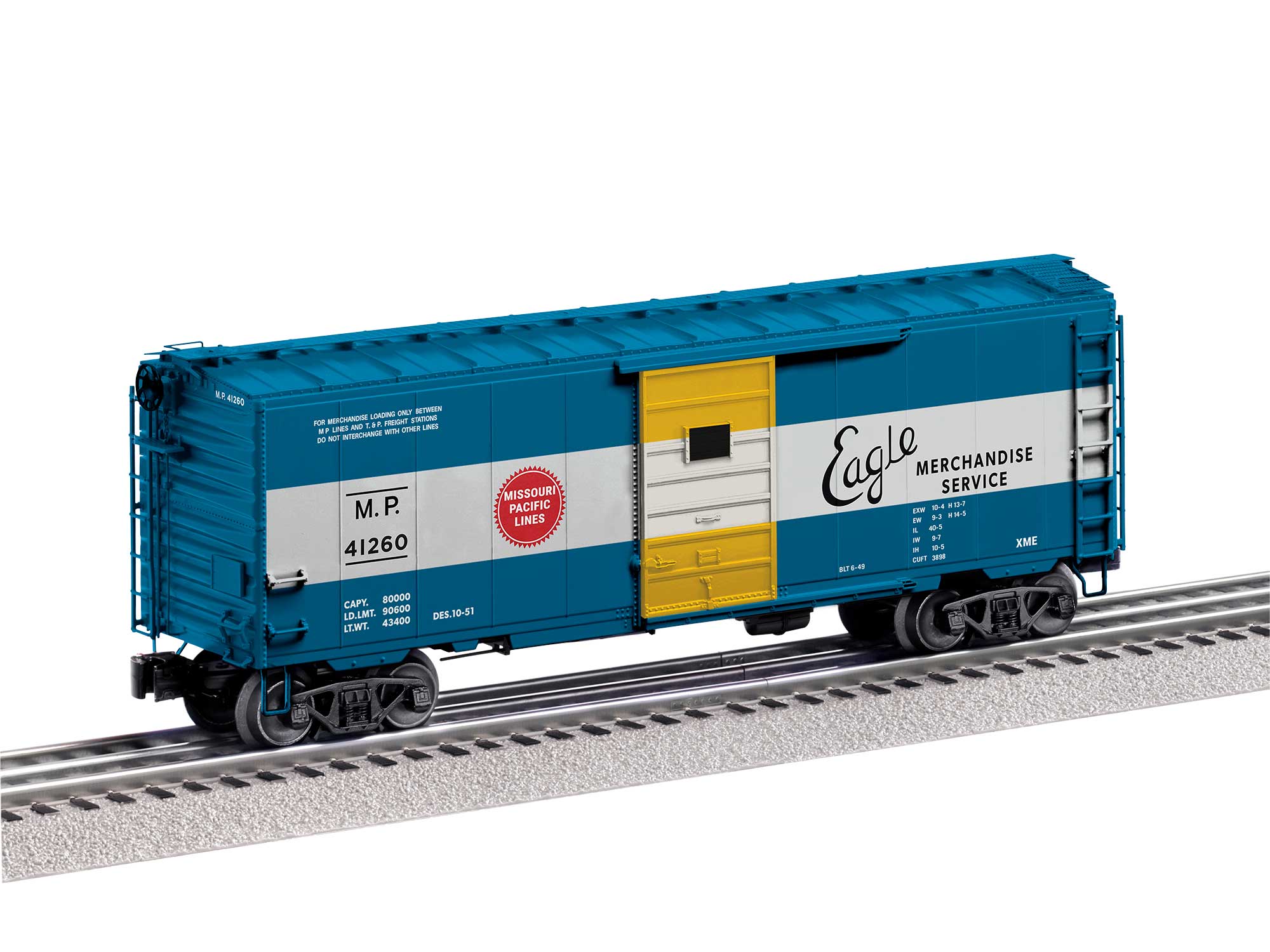 Missouri Pacific Vision Boxcar 41260